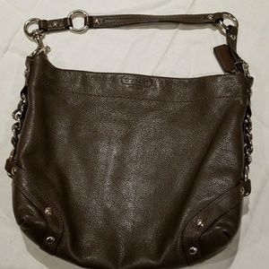 Coach leather, medium size